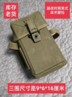 Инвентаризация старого груза M14 Canvas Tool Bag Sack Tactical Cocket Collection American M16 Magazine Bag Sage