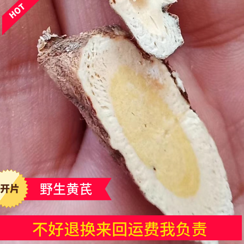 Shanxi wild astragalus dry premium sulfur-free qi tablet powder 500 grams authentic Chinese herbal medicine pure wild Zhengbei Qi