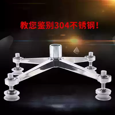 Barge claw 304 stainless steel connection claw glass claw curtain wall canopy accessories 300 type long single