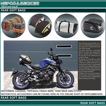 German HEPCO back bag quick-release magnet bundled sports series bucket bag retro collection