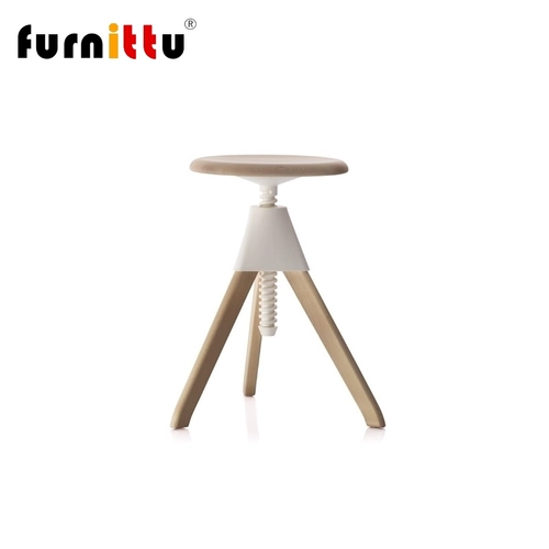 furnittu Классическая дизайнерская мебель Tom -Jerry Stool Studio Studio Случайный барный стул