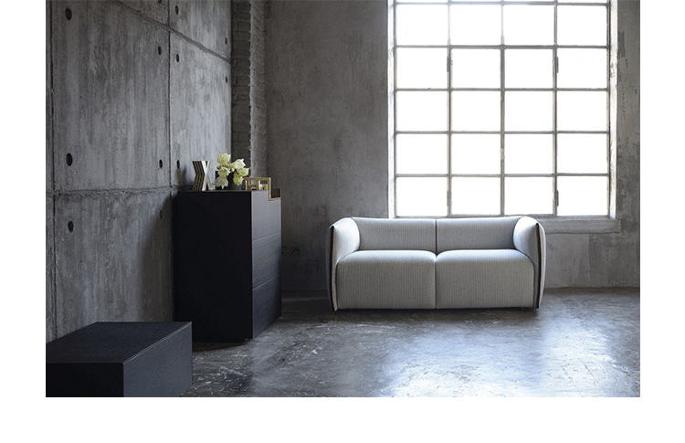 Nội thất thiết kế sáng tạo nội thất mia sofa 3 chỗ Mia ghế sofa giải trí ba chỗ ngồi - Ghế sô pha sofa gỗ sồi hiện đại