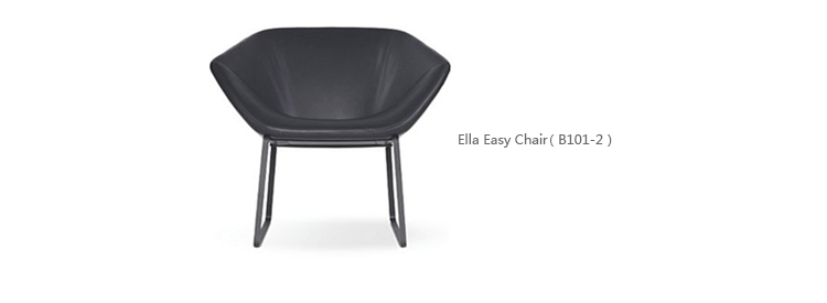 Nội thất thiết kế sáng tạo nội thất ella ghế dễ dàng Ella ghế đơn giản sofa da thật
