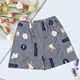 Cotton Home Pyjama Phụ nữ Quần short mùa hè In mỏng Loose Kích thước lớn Quần âu của sinh viên Hàn Quốc có thể được mặc - Quần tây