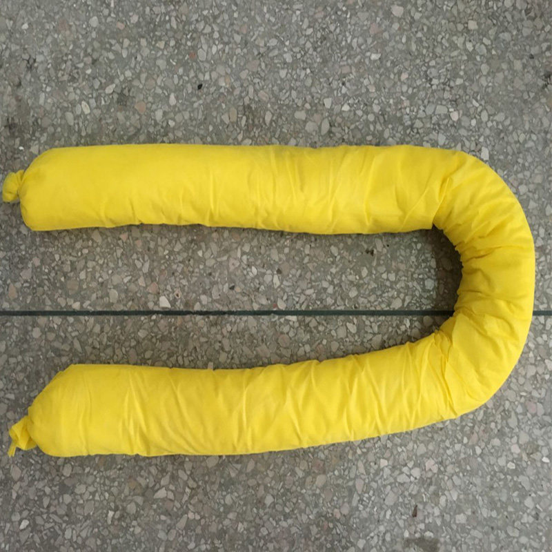 Yilufa yellow liquid suction cable Chemicals dangerous goods adsorption cotton strips Acid suction cotton strips 7 6CM*1 2M