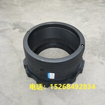 Manufacturers direct sales of HDPE melt pipe fittings mesh polyethylene pipe fittings melting flange
