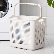 Dirty clothes basket plastic dirty clothes basket storage bucket household dirty clothes storage basket laundry basket toys Nordic