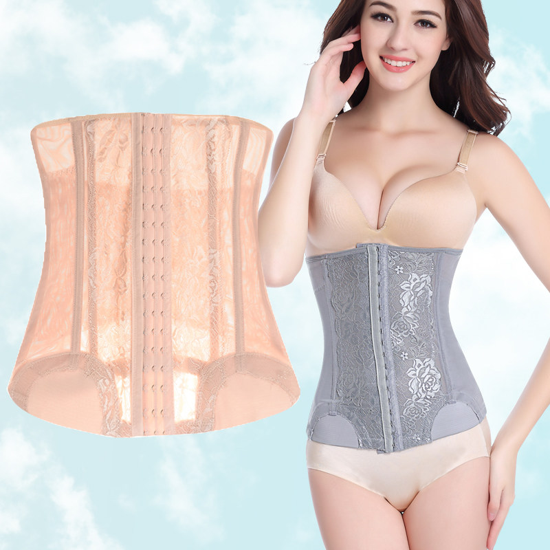 Summer tight-fitting abdomen ultra-thin light body girdle adjustment corset top body body postpartum ladies corset