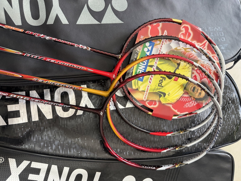 Yonex Limited Edition At700Ltd Dragon 7 At700 Red Atsb At900P Lin Dan Offensive Badminton Racket