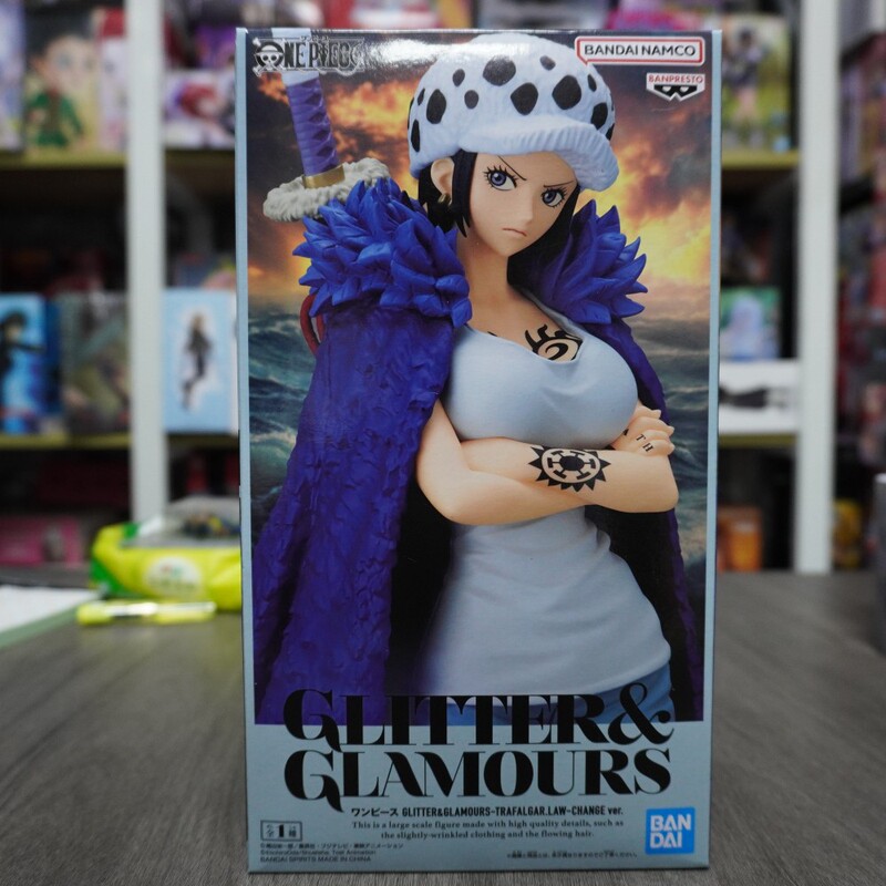 Official One Piece Trafalgar Law Shining Charm Figure by Banpresto