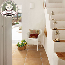 American tile antique brick antique garden wind anti-slip anti-freeze abrasion resistant living room Restaurant Bedroom Mall Floor Brick 600600