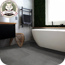 Grey Ensemble Antique Cement Brick Living Room Toilet Kitchen Bedroom Dining Room Dining Room Outdoor Non-slip Retro Brick 600 * 1200