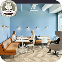 Leaves Fish Bone Veins Willow Tree Parquet Tiles Anti Wear Wear and wear clothing Shop Shop Living room Bedroom Balcony 600 * 1200