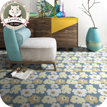 Art Nordic retro tiles Color antique non-slip floor tiles Living room Dining room Kitchen Bathroom Balcony 300