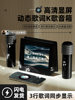 Microphone and Speaker All-In-One with Lyrics, Home Karaoke, Family Ktv Gift, Wireless Bluetooth Singing Speaker