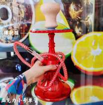 Bar hookah full set of Arabian hookah tube large and small KTV pipe shisha hookah paste carbon smoking cessation pot