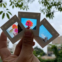 Reversal film slide projection paper plastic frame film to picture customized personalized diy creative new graduation commemoration