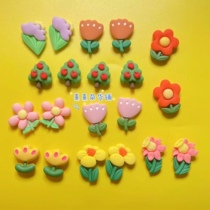 Xi Xi Grocery Cartoon Network Flowers Sunflower Diy Accessories Accessories Headdecoration Box Pattern Material
