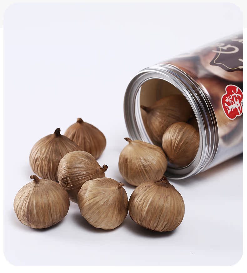 姜老大 出口级独头黑蒜 独立包装 300g*2罐 图14