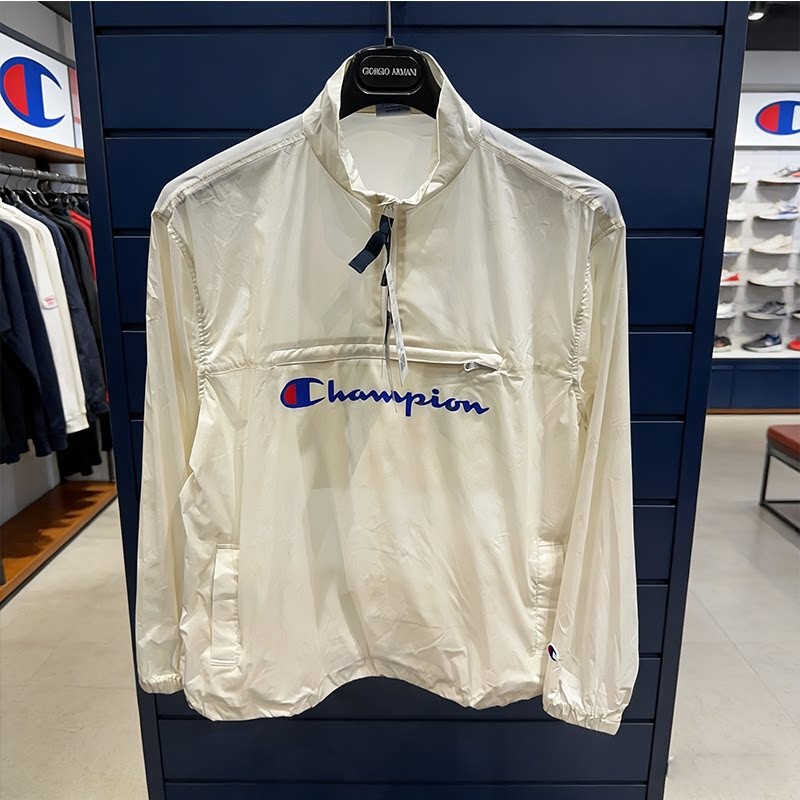 CHAMPION Outdoor Skin Jacket, Lightweight Zipper, Thin, Trendy Brand Jacket for Men and Women, C3-Sg601-M302