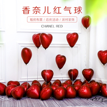 Little Red Book Same Wine Love Balloon Romantic Birthday Party Wedding Room Decoration Wedding Supplies Live Archives