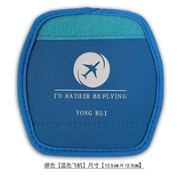 Синий самолет [12,5㎝ × 12,5㎝]