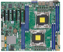 Ultramicro X10DRL-i two-way X99 motherboard ATX desktop ddr4 computer Small Host 2U Internet café No disc server
