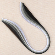 Long 54cm black white gray gradient paper 3mm 5mm 7mm 10mm 100 strip bag
