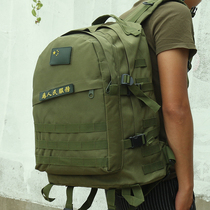 Outdoor Emancipation With Backpack Men And Women Special Soldiers Military Fans Tactical Double Shoulder Bag Mountaineering Travel 3D Attack Pack Large Capacity
