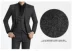 2018 mùa thu và mùa đông nam phù hợp với len phù hợp dày ba mảnh kinh doanh phù hợp với quý ông lịch lãm đám cưới màu xám đậm áo sơ mi nam Suit phù hợp
