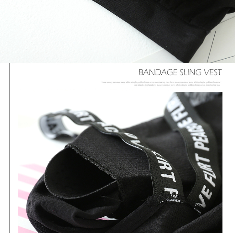 2 mảnh Quần vest vest quấn ngực đồ lót nữ ống top bra nữ thể thao ngắn học sinh trung học nữ sinh Hàn Quốc thời trang cao cấp