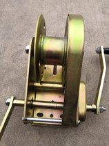 Hand lift material hoist winch double handle double handle hand winch imported bold type