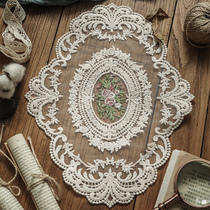 Retro style lace tablecloth