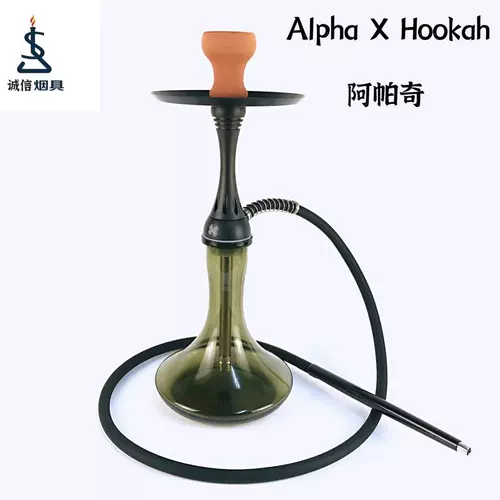 Арабский водный дым полный комплект бара KTV водный сигаретный горшок с альфа -кальян Апач Шиша Большой дым
