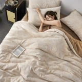 Хлопковый пододеяльник, ретро комплект, простыня, 4 предмета, постельные принадлежности