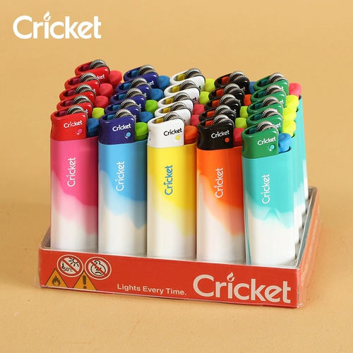 Крикет Caoji подлинная конфета с двумя колорными взрывами -надежная домашняя мякоть, одноразовое из песчаного колеса зажигалка зажигалка