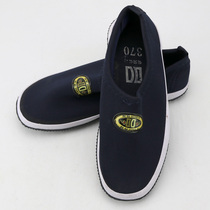 Spring and Autumn Men and Womens Home Outdoor Casual Cloth Shoes Elastic Fabric Sports Breathable One-Foot Non-Slip Wear-Resistant Solid Color