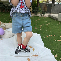 Seven childrens warehouse boys jeans summer thin childrens pants baby shorts 1-5 years old baby 2020 New