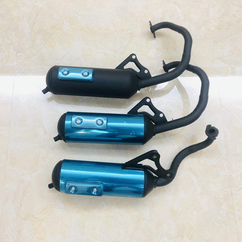 Applicable Honda DIO50 second punch exhaust pipe 17 period 18 period 27 period 34 34 35 period ZX small tortoise exhaust pipe