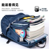 Вместительный и большой школьный рюкзак со сниженной нагрузкой, 2024 года, для средней школы