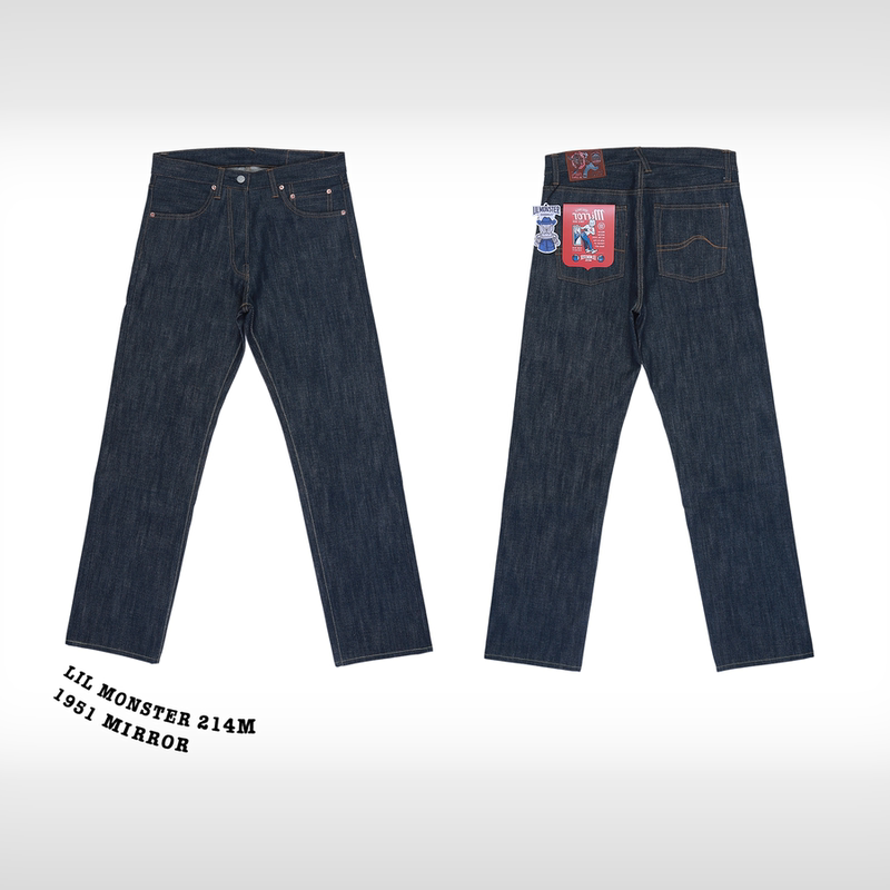 Lil Monster Jeans 214m Fun Mirror Replica 1951 Selvedge Denim