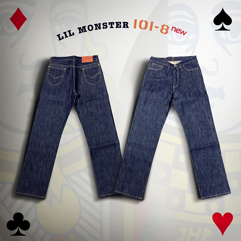 Lil Monster Overalls New Ioi-8 Fun-Filled Original Color Jeans Open for Business during the Spring Festival