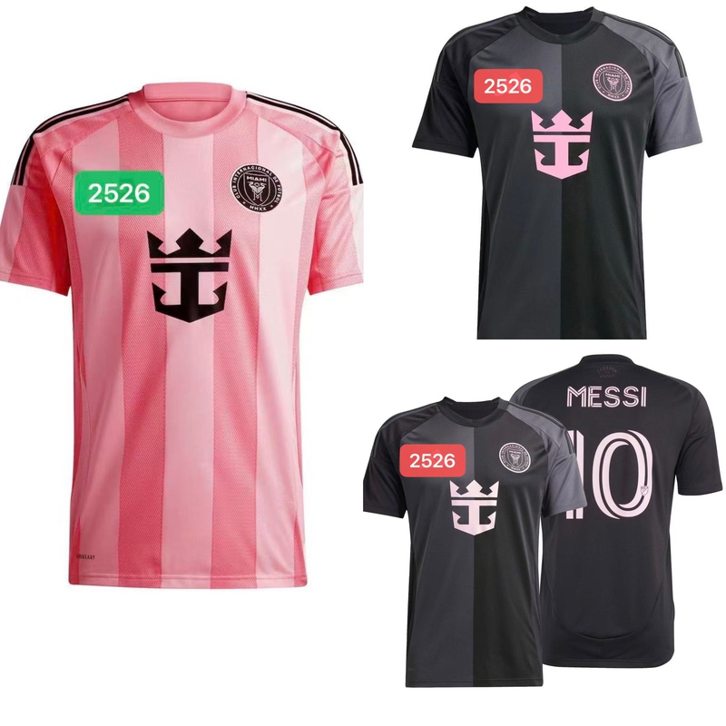 2526 Miami International Jersey Home Number 10 Messi Player Version & Kidsren's Set