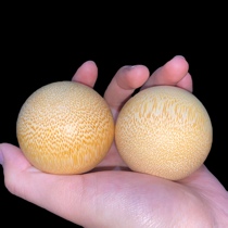 Solid wood health-care dribbling ball for the elderly solid fitness handball hand-turning wooden handicrafts dragon blood bamboo and purple sandalwood