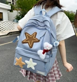 Вместительный и большой рюкзак, брендовая вместительная и большая сумка через плечо, дизайнерский высококачественный ранец, для средней школы, подходит для студента, тренд сезона