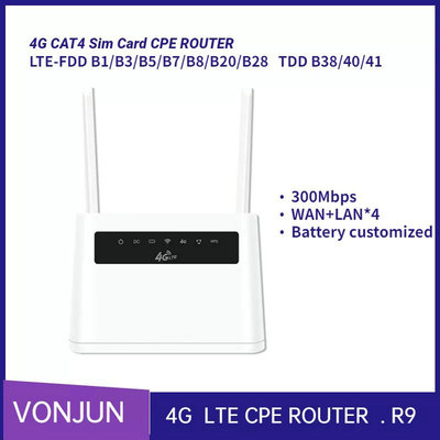 4G CPE Router Bult в карте Move Wireless Router 5000MAH R9