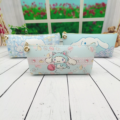 Мультяшные канцтовары, сумка через плечо для школьников, обучающий простой пенал, сумка для хранения