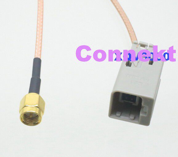 [USD 8.64] Japan HRS GT51S square head turn SMA interface GPS antenna