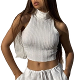 Европейский и американский сексуальный боди без ремонта, вязаный жилет, короткий топ, женский сексуальный вязаный майку