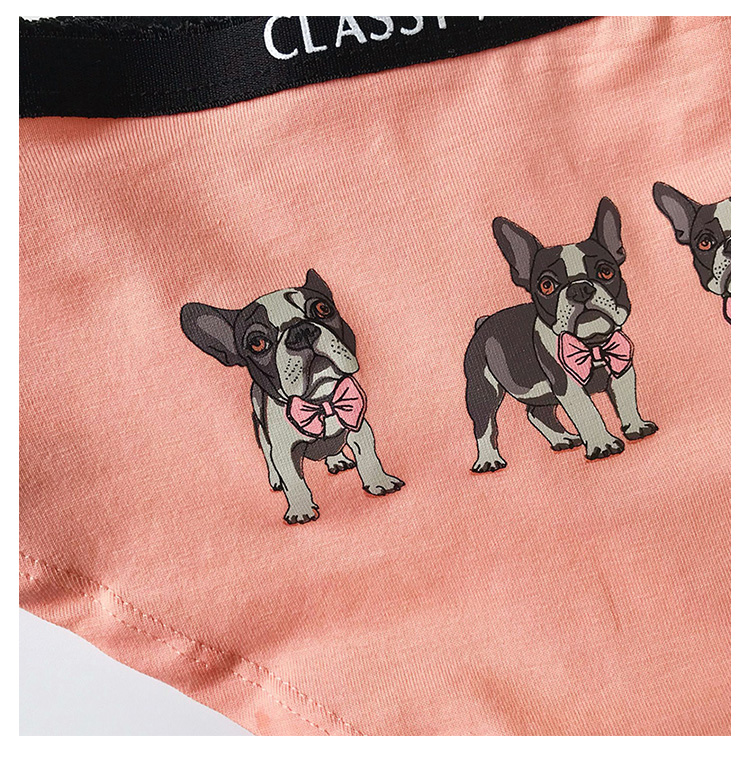Year of the Dog, Dajiwangwangwang Cartoon Dog, SpongeBob Cotton, Đồ lót nữ, Tóm tắt - Nam giới quần lót lọt khe nam 